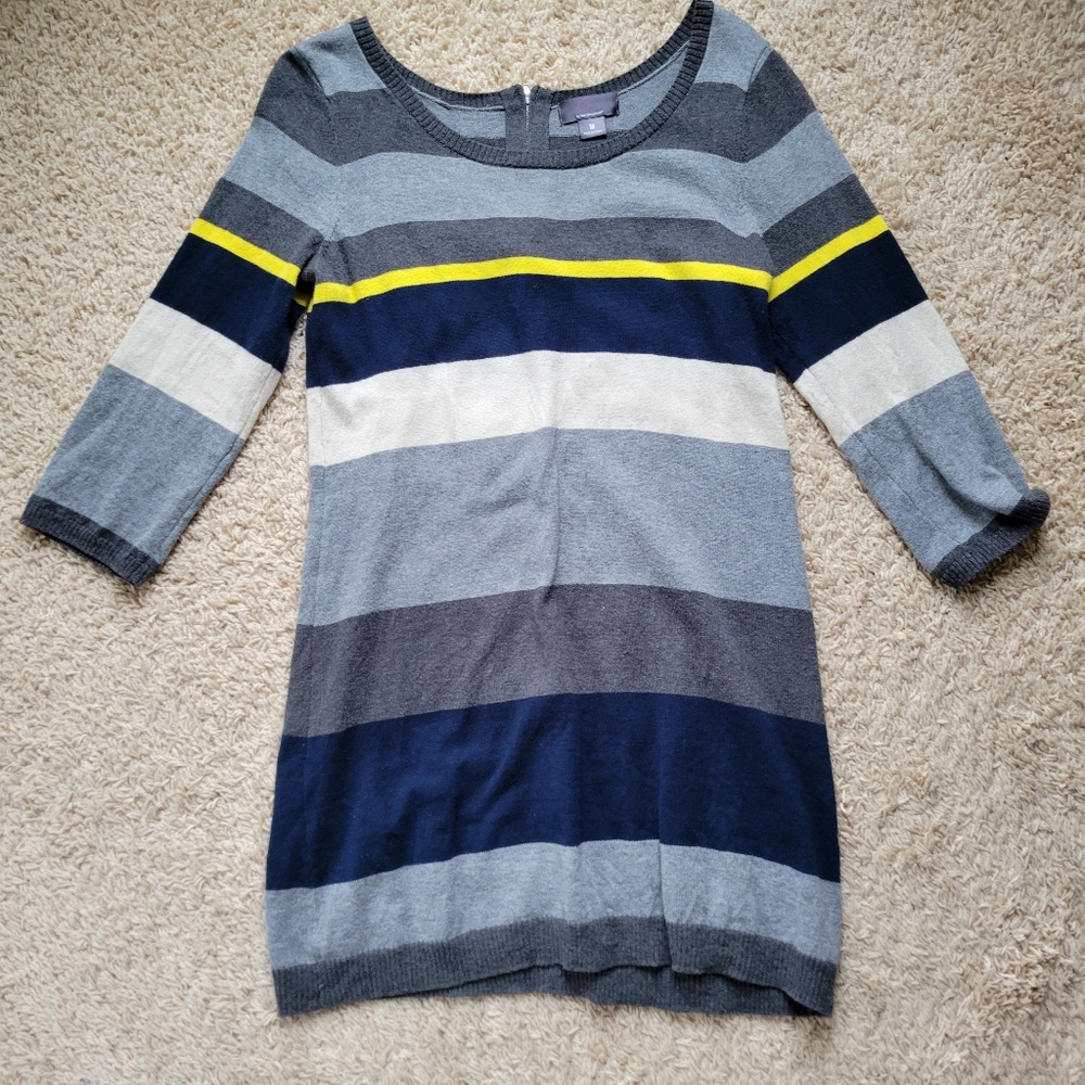 Oh Baby by Motherhood Maternity Striped Sweater Dress
